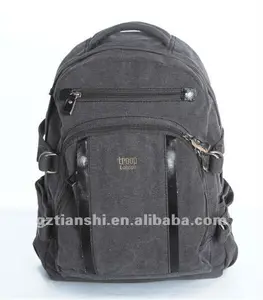 Tas punggung laptop kanvas, ransel laptop ramping, penjualan terbaik