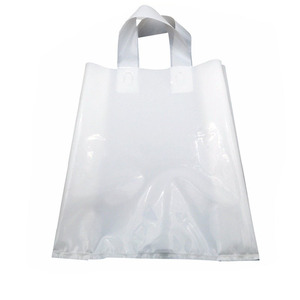 Nuevo estilo cleap bucle suave LDPE HDPE manija de plástico biodegradable bolsa de <span class=keywords><strong>transporte</strong></span> comercial - Product Image 2