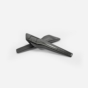 GTR R35 2017 MY17คาร์บอนไฟเบอร์ OEM สไตล์การเปลี่ยนโลโก้บังโคลนด้านหน้า - Product Image 4