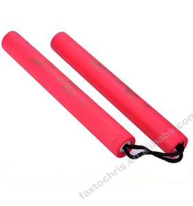 Nunchaku de espuma con cordón o chainlink, cuerdas artes marciales chaku - Product Image 5