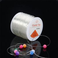 Balık Hattı İpi Şeffaf Esnemeyen Güçlü Naylon İp Boncuk İpi Takı Yapımı İçin %100 Naylon Monofilament İp