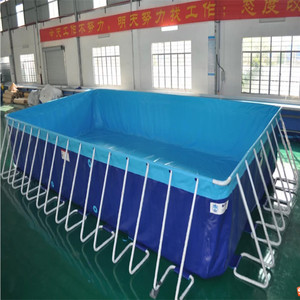 Phổ Biến Lớn Nhất <span class=keywords><strong>Inflatable</strong></span> Khung Kim Loại Sâu Hồ Bơi Để Bán - Product Image 6