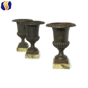 <span class=keywords><strong>2016</strong></span> caliente barato antiguo macetas de suministros de hierro fundido ollas de metal al por mayor macetas y jardineras - Product Image 2