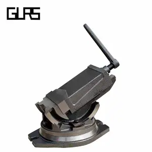 QHK125 Tilting Machine vise with swivel base