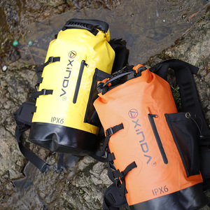 XINDA giallo leggero in PVC borsa 36cm di larghezza pieghevole portatile con Design impermeabile Canyoning arrampicata su roccia strumento di salvataggio - Product Image 6