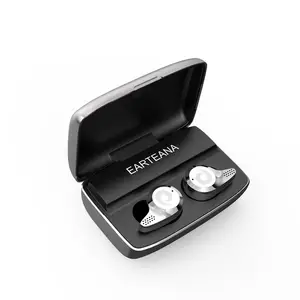 5.0 Earbud Bluetooth dengan Kotak Daya, Desain Baru Headphone Bluetooth Noise Cancelling dari Pemasok Cina