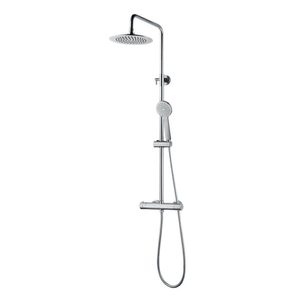 <span class=keywords><strong>Colonne</strong></span> <span class=keywords><strong>de</strong></span> <span class=keywords><strong>douche</strong></span> <span class=keywords><strong>thermostatique</strong></span> murale haut <span class=keywords><strong>de</strong></span> gamme à prix abordable avec pommeau <span class=keywords><strong>de</strong></span> pluie et mitigeur unique - Product Image 2