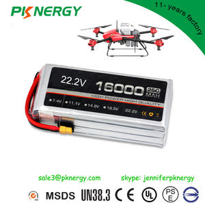 Alta calidad 25C recargable RC batería Lipo 6 s 22.<span class=keywords><strong>2</strong></span> V 16ah batería de polímero de litio para RC Drones - Product Image 1