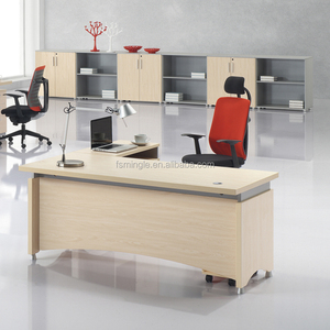 Offre Spéciale mélamine moderne table d'ordinateur/bureau d'ordinateur <span class=keywords><strong>portable</strong></span> bon marché avec 3 tiroirs armoire - Product Image 4
