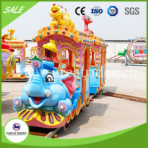 Track train électrique pour le parc d'attractions - Product Image 1