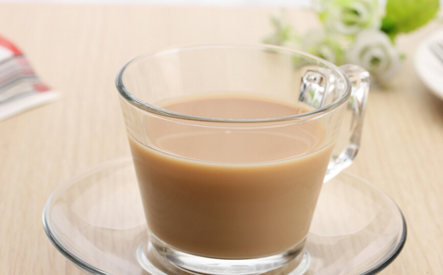 Haonai clear glass coffee set square coffee cup with saucer