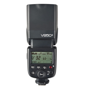 <span class=keywords><strong>Godox</strong></span> <span class=keywords><strong>V850II</strong></span> Cámara de sincronización de alta velocidad Flash Speedlite Speedlight Compatible con cámaras Canon <span class=keywords><strong>Nikon</strong></span> Pentax Fuji Olympus Panasonic - Product Image 1