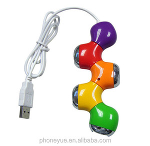 Ổ Cắm <span class=keywords><strong>USB</strong></span> <span class=keywords><strong>4</strong></span> Cổng Xoay Bauhinia Nhiều Màu Bán Chạy 2016 Cho PC Laptop - Product Image 6