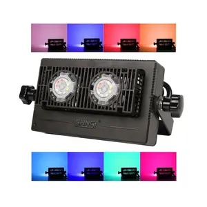 Ngoài trời Không Thấm Nước RGB Điều Khiển Thông Minh 10 wát Dẫn Nhẹ Lũ Lụt Ánh Sáng