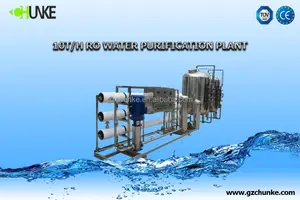 Chunke sel dessalée équipement 10 t/h système de purification pour l'irrigation de traitement d'eau douce potable utiliser