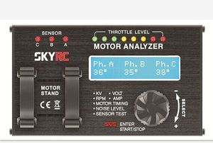 SkyRC Moteur Brushless Analyseur SK500020