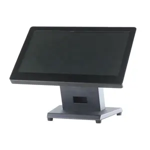 15.6 英寸宽屏幕 Pos 触摸屏于一身的 Pos J1900 CPU 带 MSR/NFC 读卡器