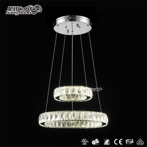 Colgando ronda Moderno araña de cristal k9 luz de techo de iluminación - Product Image 3