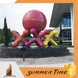 Hiện Đại Quảng Trường Công Viên Kim Loại Thủ Công Nghệ Thuật Trang Trí Nội Thất Vườn Tượng Jax Bóng Đô Thị Công Cộng Nhiều Màu SS Tác Phẩm Điêu Khắc Ngoài Trời Gửi Đến Florida Hoa Kỳ - Product Image 4