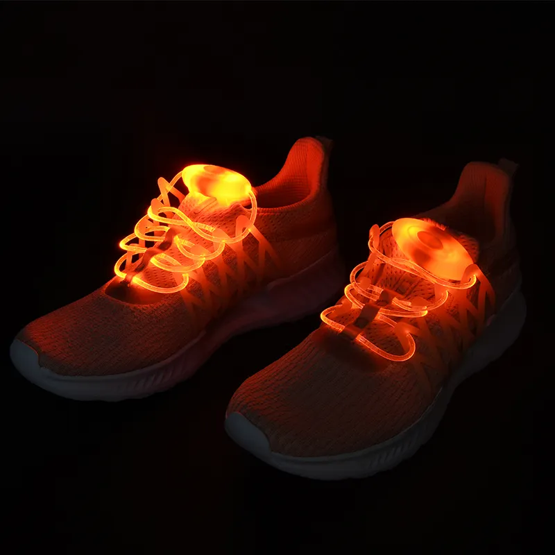 wholesale 9 color custom cool led light up shoelace