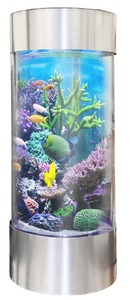 Hoot Verkoop Cilindrische Acryl <span class=keywords><strong>Aquarium</strong></span> Randloos JYS-500 - Product Image 3