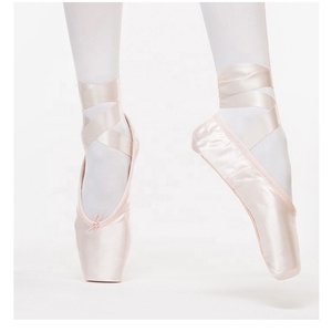 Chaussures de <span class=keywords><strong>danse</strong></span> pointues en cuir de haute qualité E5026-01 pour femmes professionnelles - Product Image 3