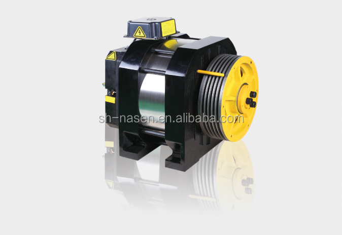 Мотор лифта, нагрузка тягового станка 450 кг, 630 кг, 800 кг, 1000 кг, беззубчатый тяговый мотор