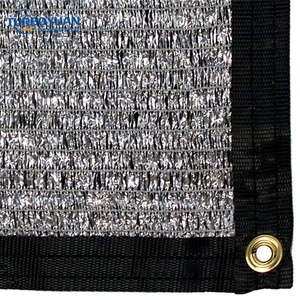 Tenda Oscurante Termica per Serra <span class=keywords><strong>Obscura</strong></span> Silver / Schermo Ombreggiante in Alluminio a Risparmio Energetico con Fattore di Ombreggiatura 55%-95% per Allevamenti Animali - Product Image 2
