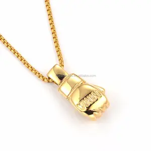 2017 Trending Products Simple New Gold Pendant Designs Men,Stainless Steel Pendant,Custom Boxing Glove Pendants