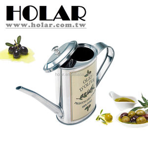 [Holar] Taiwan a fait une bouteille ovale de distributeur d'huile d'olive d'acier inoxydable pour le restaurant de café à la maison - Product Image 2