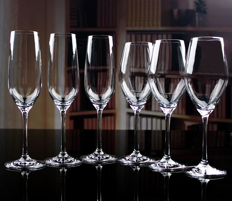 Haonai Champagne Flute Glass Lead Free Crystal Exquisit Champagne Flute Glass Encore Cheers Champagne Glasses Flutes