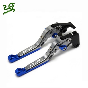 Laser Logo MT-01 <span class=keywords><strong>MT01</strong></span> CNC Pliant Extensible Leviers D'embrayage De Frein De Moto - Product Image 1