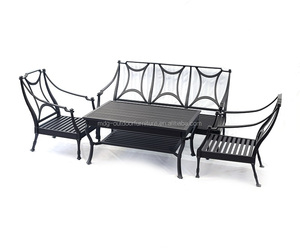 كرسي فيرونا التقليدي الخارجي المصنوع من الألومنيوم المصبوب، أثاث معدني مريح - Product Image 2