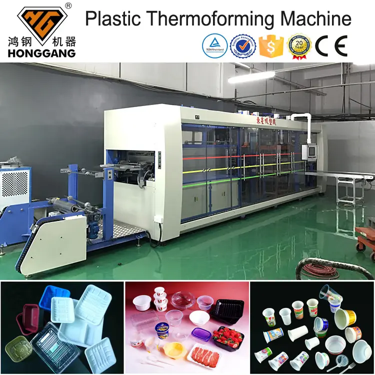 high speed plastic fast food tray Thermoforming Machine / making machine