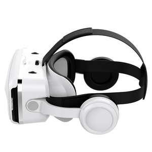 Lunettes de <span class=keywords><strong>réalité</strong></span> <span class=keywords><strong>virtuelle</strong></span> 3D VR Shinecon avec écouteurs, <span class=keywords><strong>casque</strong></span> VR HD avec microphone <span class=keywords><strong>pour</strong></span> regarder des vidéos en <span class=keywords><strong>réalité</strong></span> <span class=keywords><strong>virtuelle</strong></span> - Product Image 3