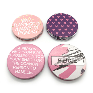 Di bellezza per la cura personale doppi lati personalizzato specchio della tasca di trucco - Product Image 1