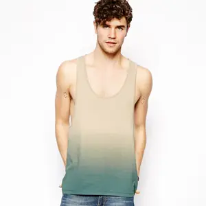 DIPE dye tank top mannen met extreme racer back