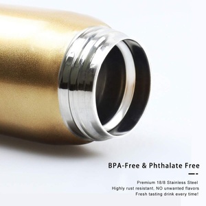 Botella de Acero Inoxidable de 16 Onzas con Aislamiento al Vacío, Tapa Automática Hermética, para Bebidas/Tazas, Uso en Viajes y Escritorio, Personalizable con Impresión - Product Image 5