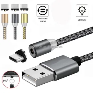 3 in 1 마그네틱 usb 케이블 유형 c IOS 마이크로 자석 멀티 충전기 데이터 케이블