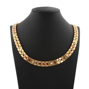 Collana a catena in <span class=keywords><strong>oro</strong></span> dal design semplice e alla moda per <span class=keywords><strong>uomo</strong></span>, modello 2025. - Product Image 3