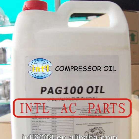 PAG A/cコンプレッサーオイルR134A A/CシステムカーエアコンコンプレッサーR134aPagオイル潤滑剤冷媒461001504リットル