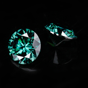 Lab Grown Vòng Màu Xanh Lá Cây Moissanite Đá Hearts Và Mũi Tên 1ct Moissanite - Product Image 6