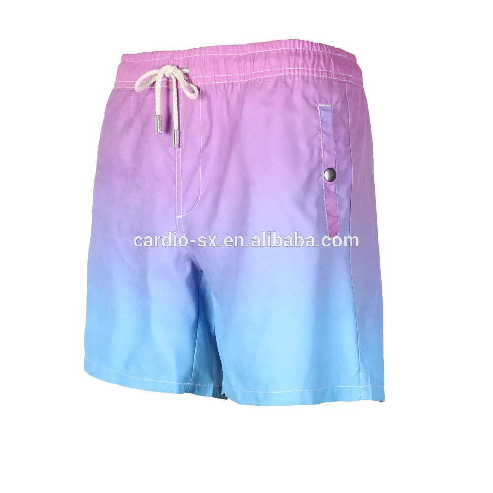 Shorts de praia masculino, calças curtas de marca famosa