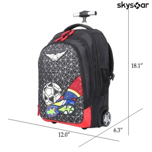 Manufacturer High Quality Children Kids School Trolley Backpack Primary Children <strong>Rucksack</strong> Book Storage School Bag With <strong>Wheels</strong> - Product Image 6