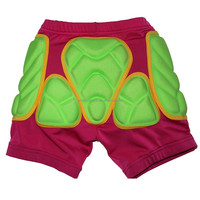 Shorts de protection 3D pour enfants avec rembourrage EVA – Équipement de protection pour le ski, le patinage et le snowboard – Short anti-choc