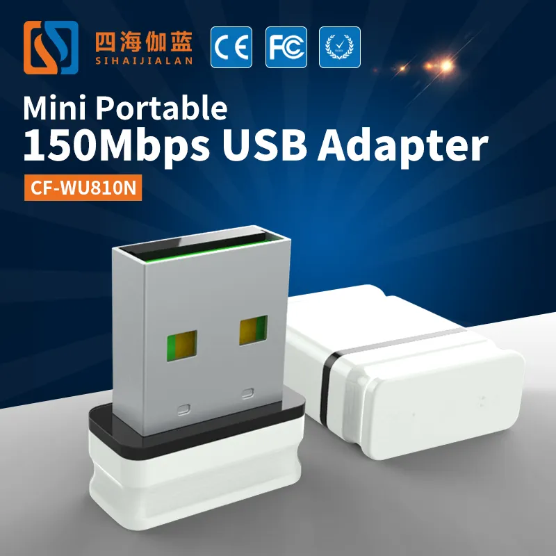 Adaptador Wi-fi Sem Fio COMFAST CF-WU810N 150 Mbps Realtek 8188EUS Chipset/Realtek USB Wi-fi Dongle