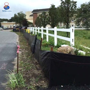 Géotextile tissé en PP, clôture anti-érosion, clôture de protection contre les sédiments - Product Image 4