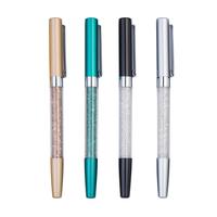 Jinghao marca moda señora regalo cristal Metal Gel tinta pluma