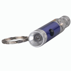 Миниатюрный светодиодный фонарик на батарейке, брелок-компас, снаряжение для кемпинга со свистком - Product Image 6