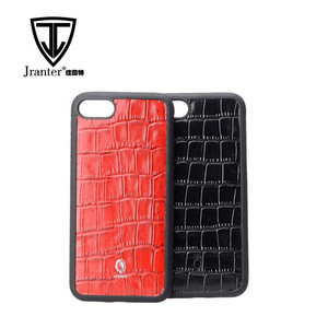 Fábrica personalizada de cuero genuino con el patrón de cocodrilo cajas del teléfono móvil para <span class=keywords><strong>i</strong></span> phone7 - Product Image 1